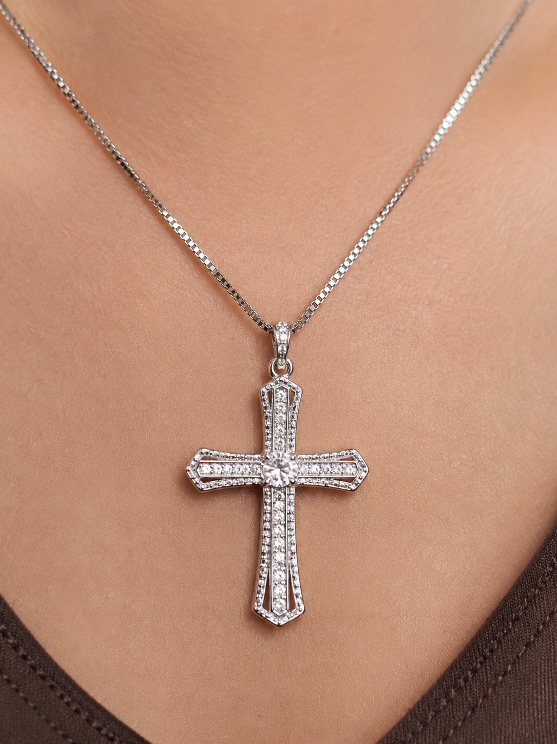 Grace Cross Necklace